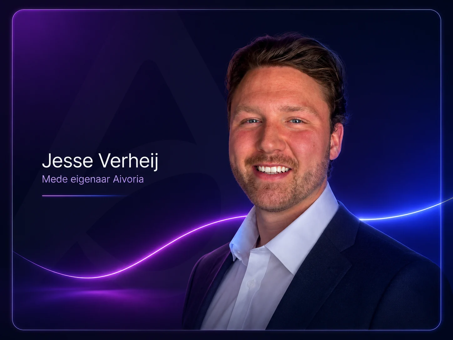 Jesse Verheij — mede-eigenaar Aivoria